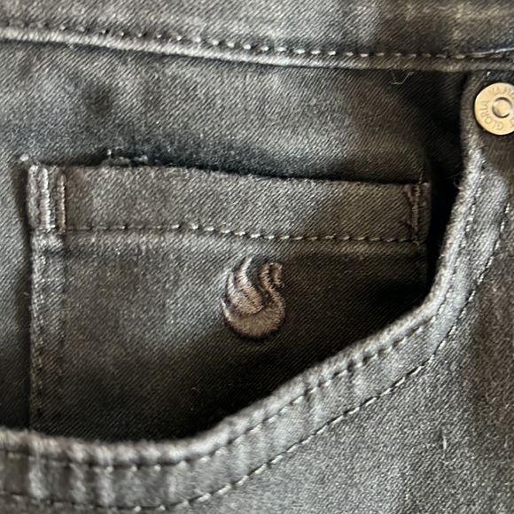 Black Skinny Slimming Jeans Size 10 - Picture 8 of 8